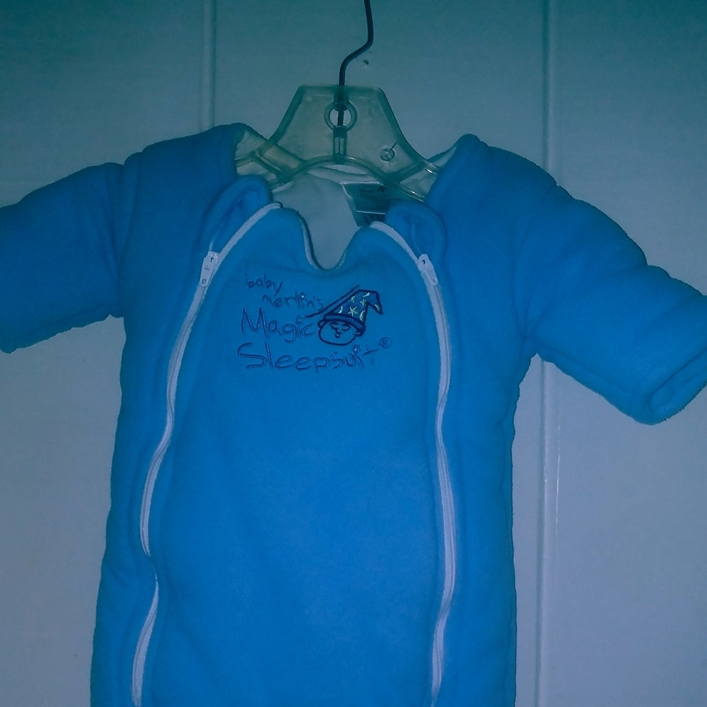 Marlin's magic baby sleep suit